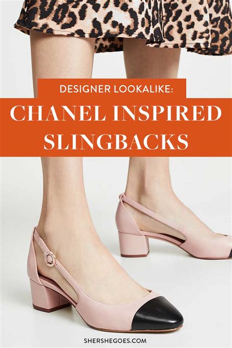 chanel dupe shoes uk|chanel look alike shoes.